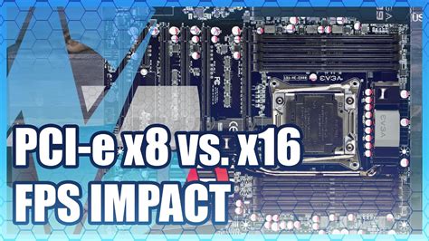 pci express x16 vs x8.